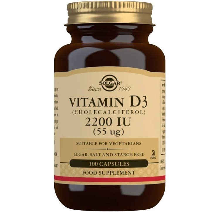 Solgar Vitamin D3 2200Iu [55 ug]